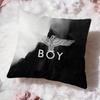 Brand B-BOY LONDON Cushion Cover Premium Comfort Reversible Pillow Cove -Two in One Design for Any Room & Car Interior