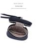 Top Grain Cowhide Bag Charm: Compact Coin Purse & Earphone Holder with Lanyard