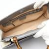GUCCI Bamboo Handbag Bamboo gray Women 459076 Used