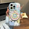 New Music Puppy Rotating Support for Apple 16promax Mobile Phone Case Huawei Mate60 Protective Case Glory