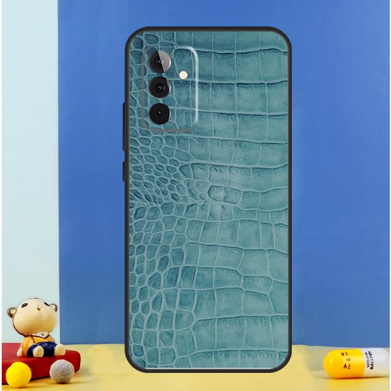 Crocodile Pattern Print Case For Samsung Galaxy A54 A34 A14 A13 A23 A33 A53 A52 A32 A12 A56 A36 A16 A15 A35 A55 A17