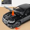 1:24 530Li The 5 Luxury Sedan Alloy Diecast Car Model Sound & Light Children's Toys Birthday Gifts For Little Boy