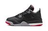 Kids' Sneakers Jordan 4 Retro Bred Reimagined (PS) Black/Cement Grey/Varsity Red/Summit White