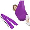 Sensory Swing Hanging Therapy Swing for Kids Elastic Swing Indoor Outdoor Cuddle Hammock Snuggle Swing Cuddle Hammock Kids'Hanging Pod for Autism