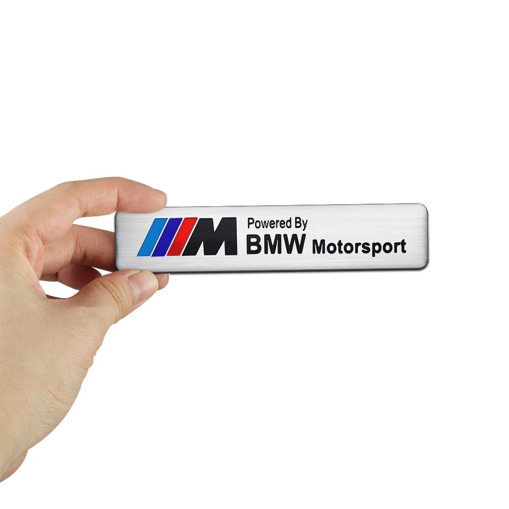 YMZP2 3D Aluminum Car Tail Trunk Body Decoration Sticker AUTO Badge For BMW X1 X3 X4 X5 F15 X6 F16 G30 7 Series G11 F48 F39 520 525 M