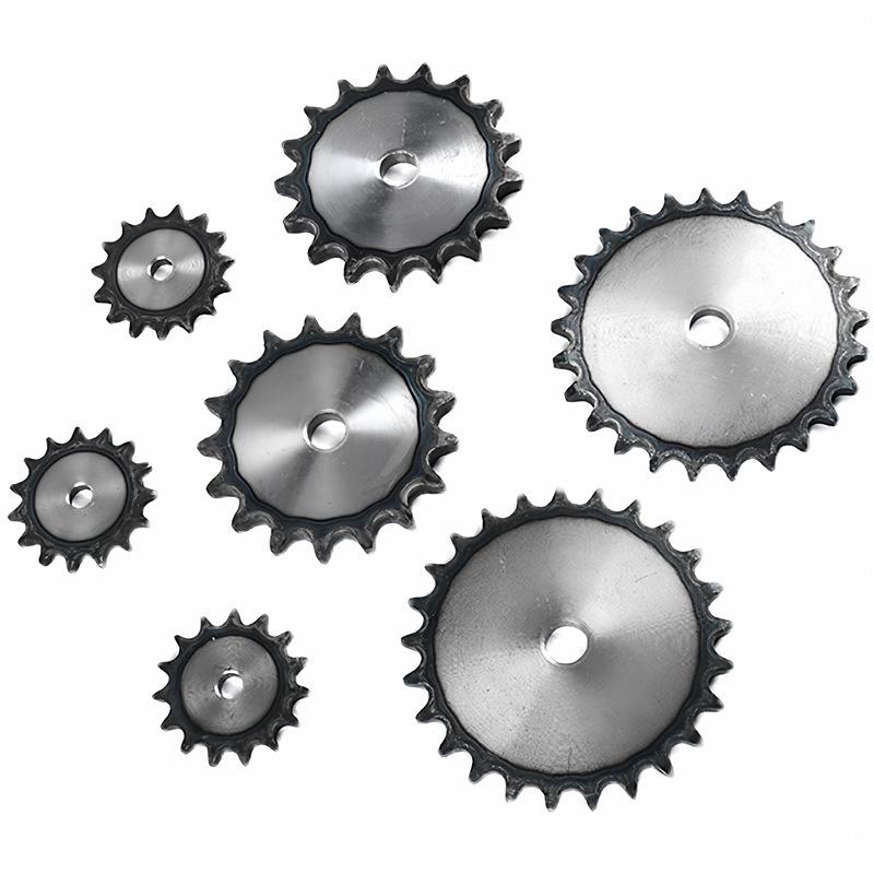 45 Steel Flat Plate Sprocket, 12A6, Multiple Teeth Options (30-65)