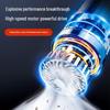 High-Power Handheld Vacuum Cleaner: Multi-Function, Rechargeable, Blowing & Suction, with Light, for Car Cleaning.