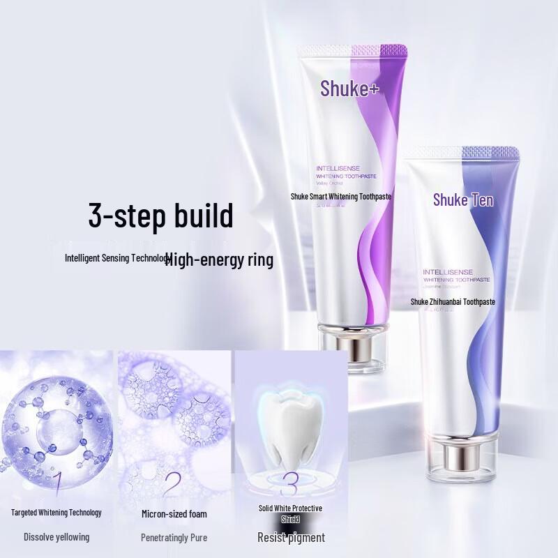 Shuke Smart White Whitening Toothpaste Gilded Butterfly Gift Box