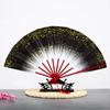 Cosplay Dance Props: Japanese-Style Folding Fan with Ten Ribs, Bat-Shaped Fan, Suitable for Dance and Performance