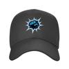 Exploding Blue Fist Graphic Baseball Cap Unisex Adjustable Polyester Outdoor Sports Hat