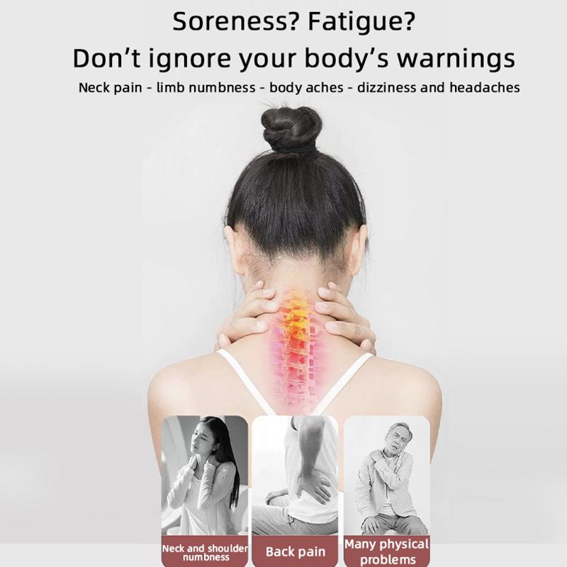 Massage Mattress Full Body Massager Multifunctional Electric Massage Mat Vibration Heating Infrared For Neck Back Foot Lumbar Airbag Traction