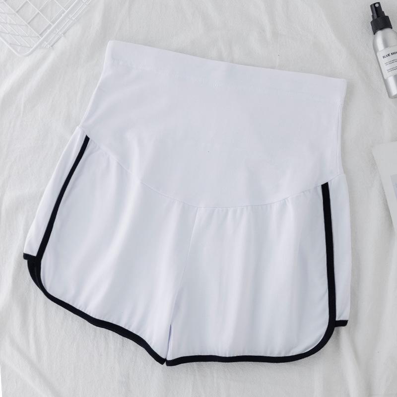

Maternity Sports Shorts - Lightweight Casual Spring/Summer Leggings M белый