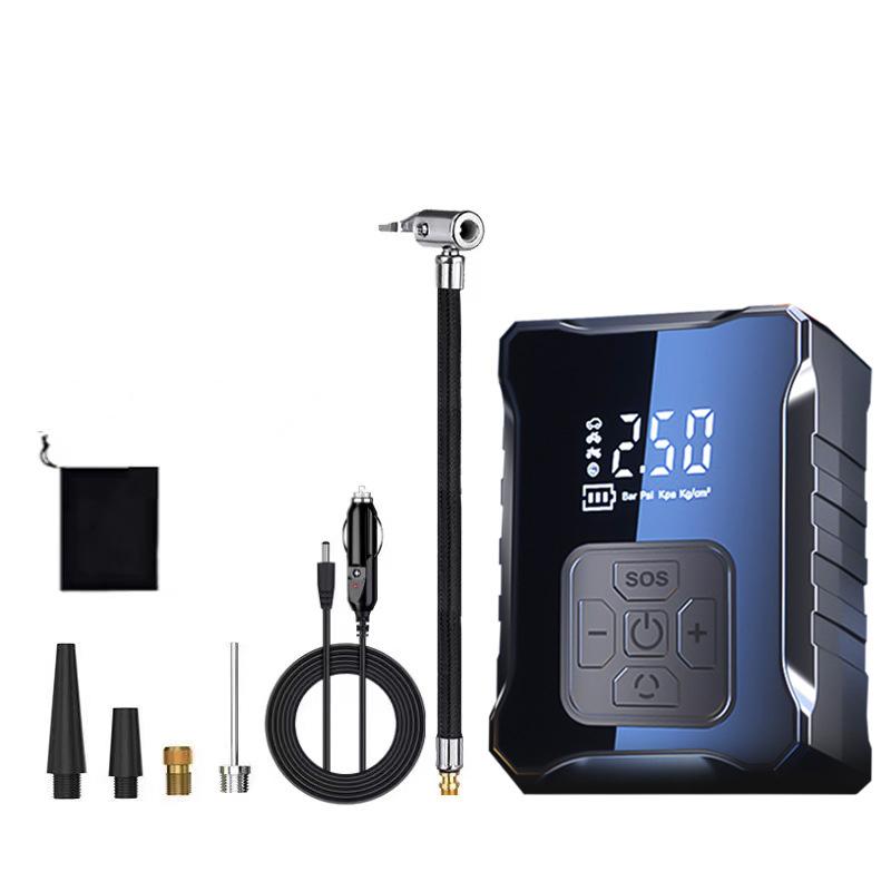 150PSI Electric Air Pump Digital Display Wireless Air Compressor Portable Quick Air Pump Tire Inflator Forr Motorcycle Car Tire