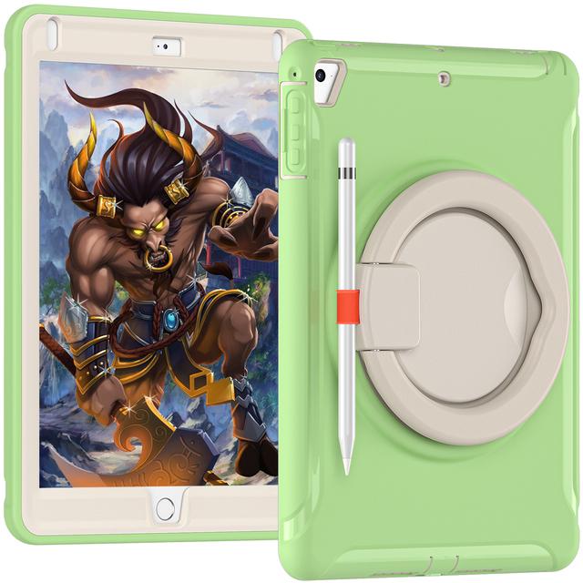 Heavy Duty Hand Armor Case For IPad 9.7 2017  Air 1 2 Shockproof A1474  A1822 A1893 Tablet Cover For IPad 5 6 Pro 9.7 2016