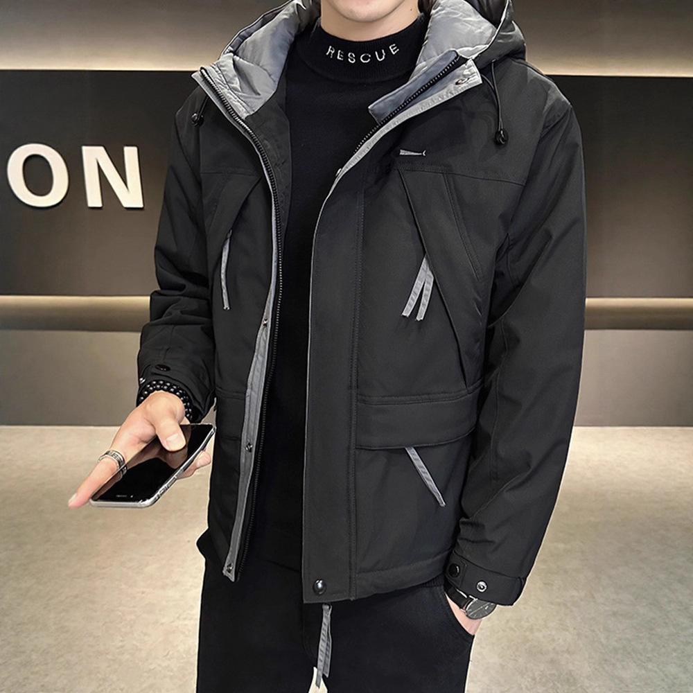 

Мужская куртка Весна и Осень Новая куртка Студенческая Универсальная Красивая Тонкая куртка 3XL