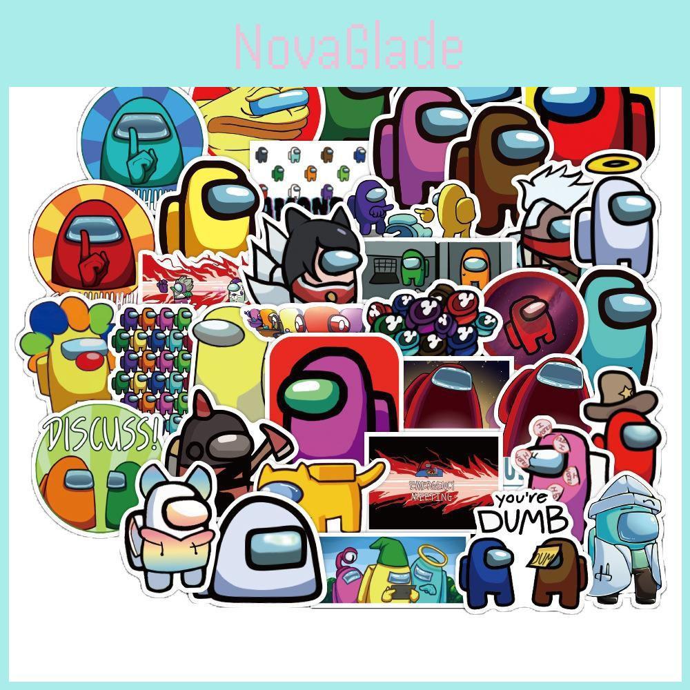 Stickers 50pcs Game Waterproof Pvc Luggage Laptop Mug Bikes Decals Diy