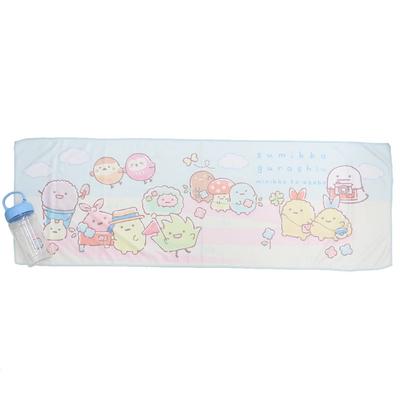 Sumikkogurashi Towel for Bottled Cooling Face Towel Minikko [Cooling Summer] / San-X