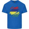 Torn Mauritius Flag Mauritians Day Football Unisexs Light Cotton TShirt