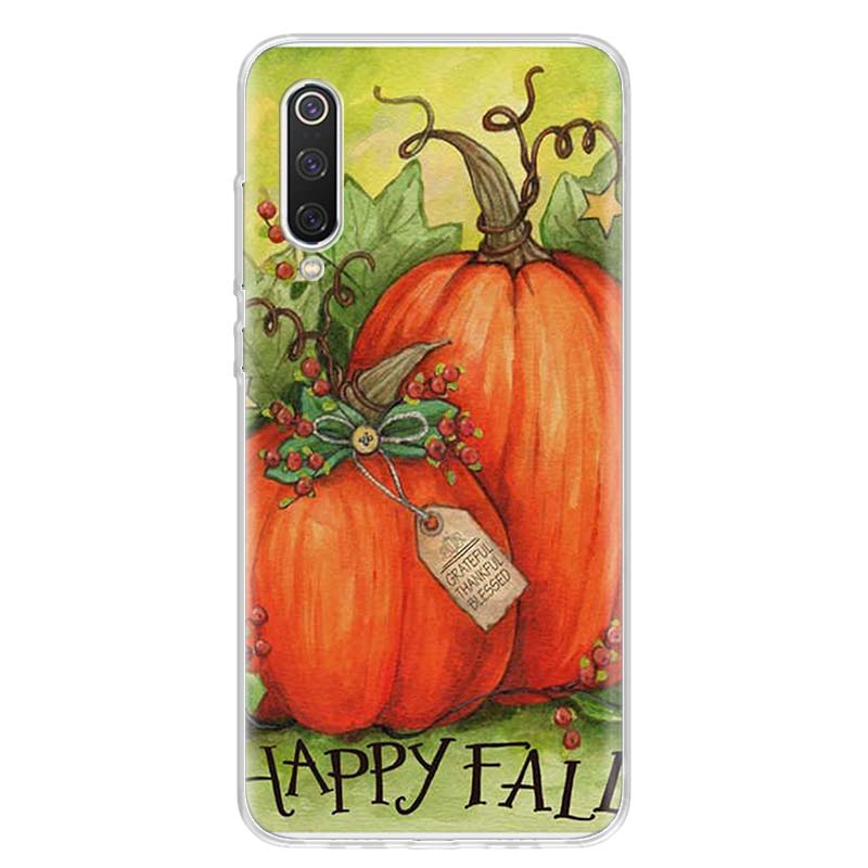 Autumn Pumpkin happy fall Phone Case Cover for Xiaomi Redmi Note 15 14 13 12 11 Pro Plus 14S 12S 11S 11T 11E 10S 10 Customized F