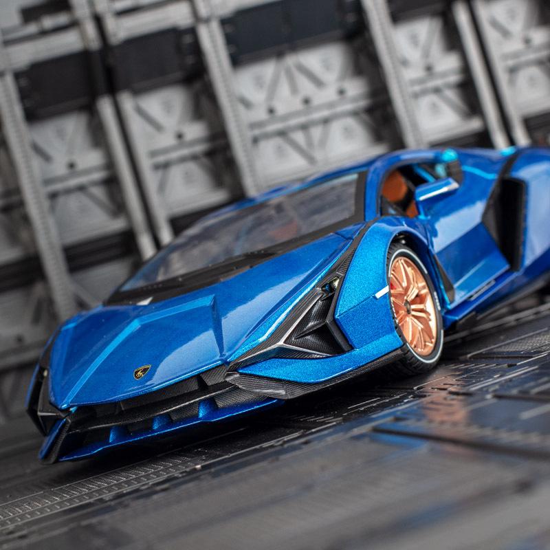

Meisheng MS920 Lamborghini Sian Metal Model Lightning Supercar Toy