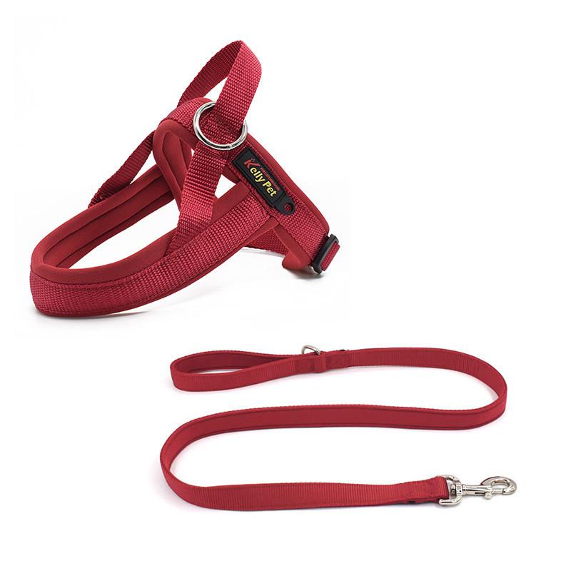 Kellypet Pet Harness And Leash Set With Adjustable Nylon For Small Dogs