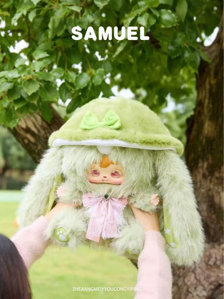 Three Fluffy Ears: Fairy Trace 800-Unit Cartoon Blind Box - Cute Ornament & Trendy Play Gift Pendant