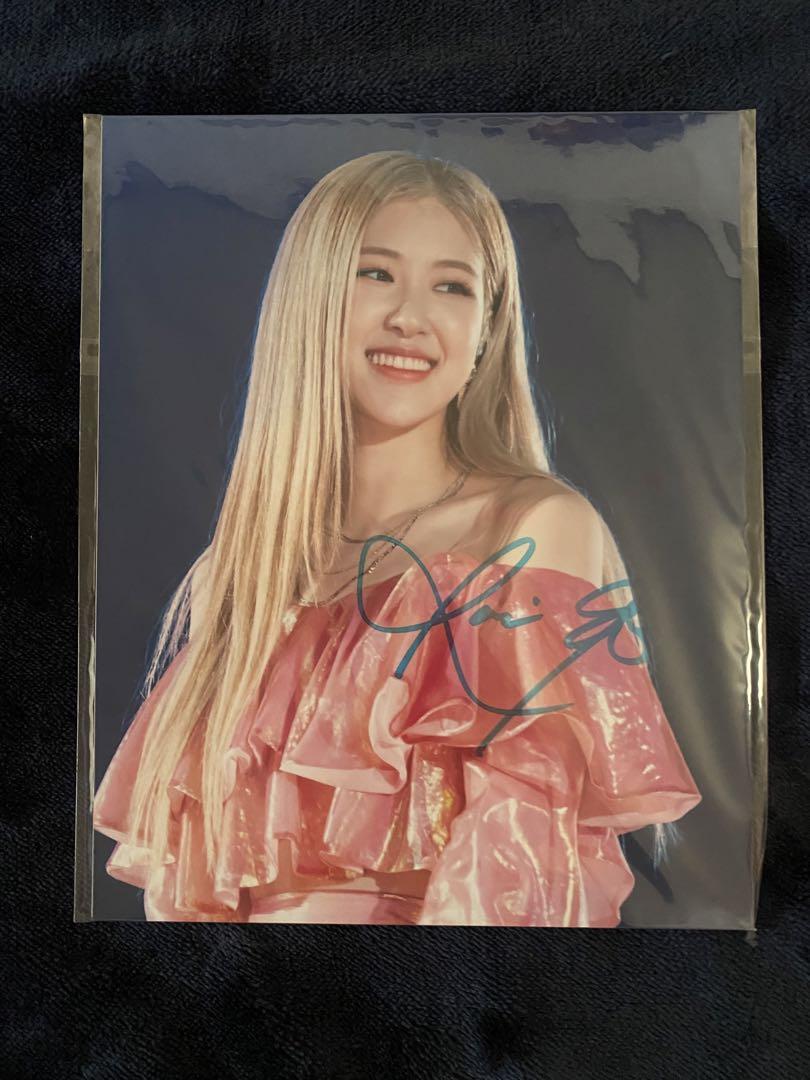 

[USED] BLACKPINK ROSÉ SIGNED