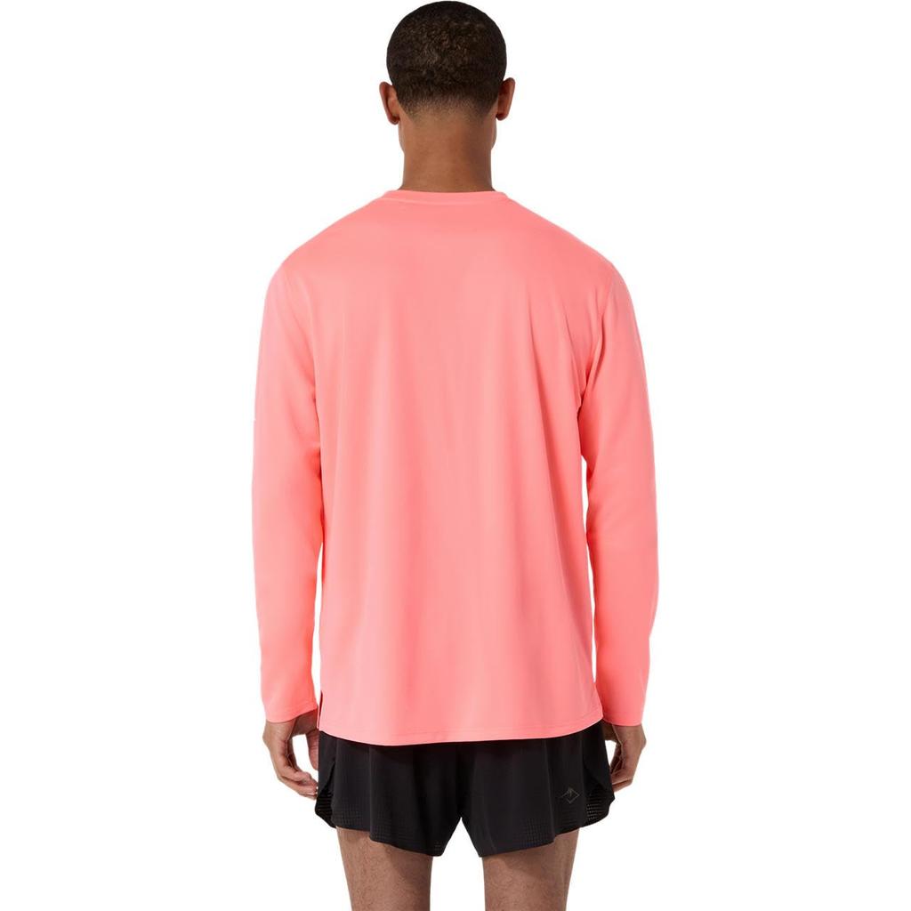 Running Wear FUJITRAIL LOGO LS TOP 2011D525 700 XL [ASICS] Men's (SUN CORAL)