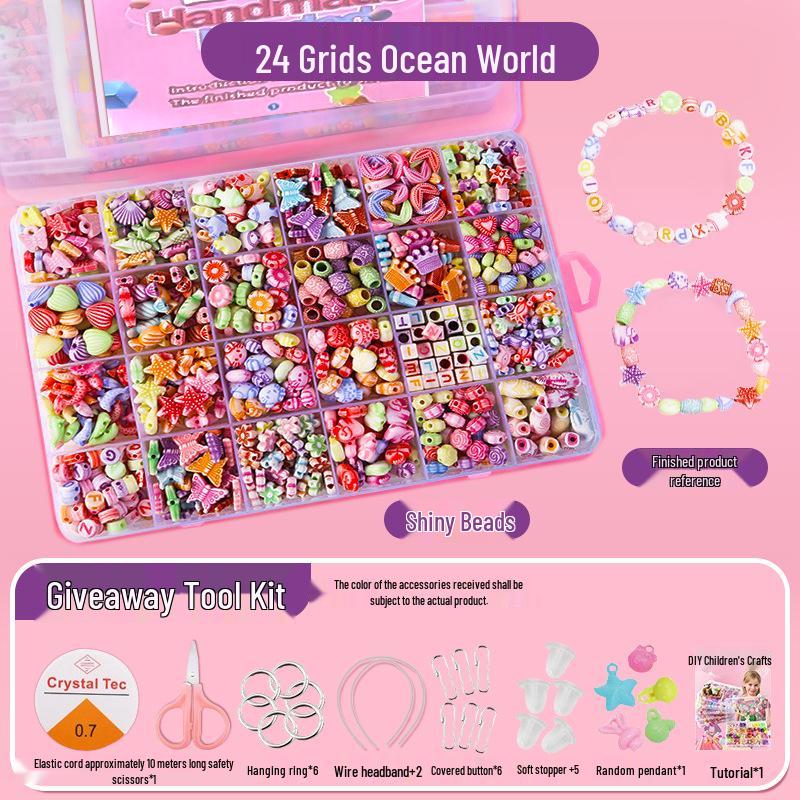 DIY Beading Kit for Kids: Create Bracelets & Necklaces