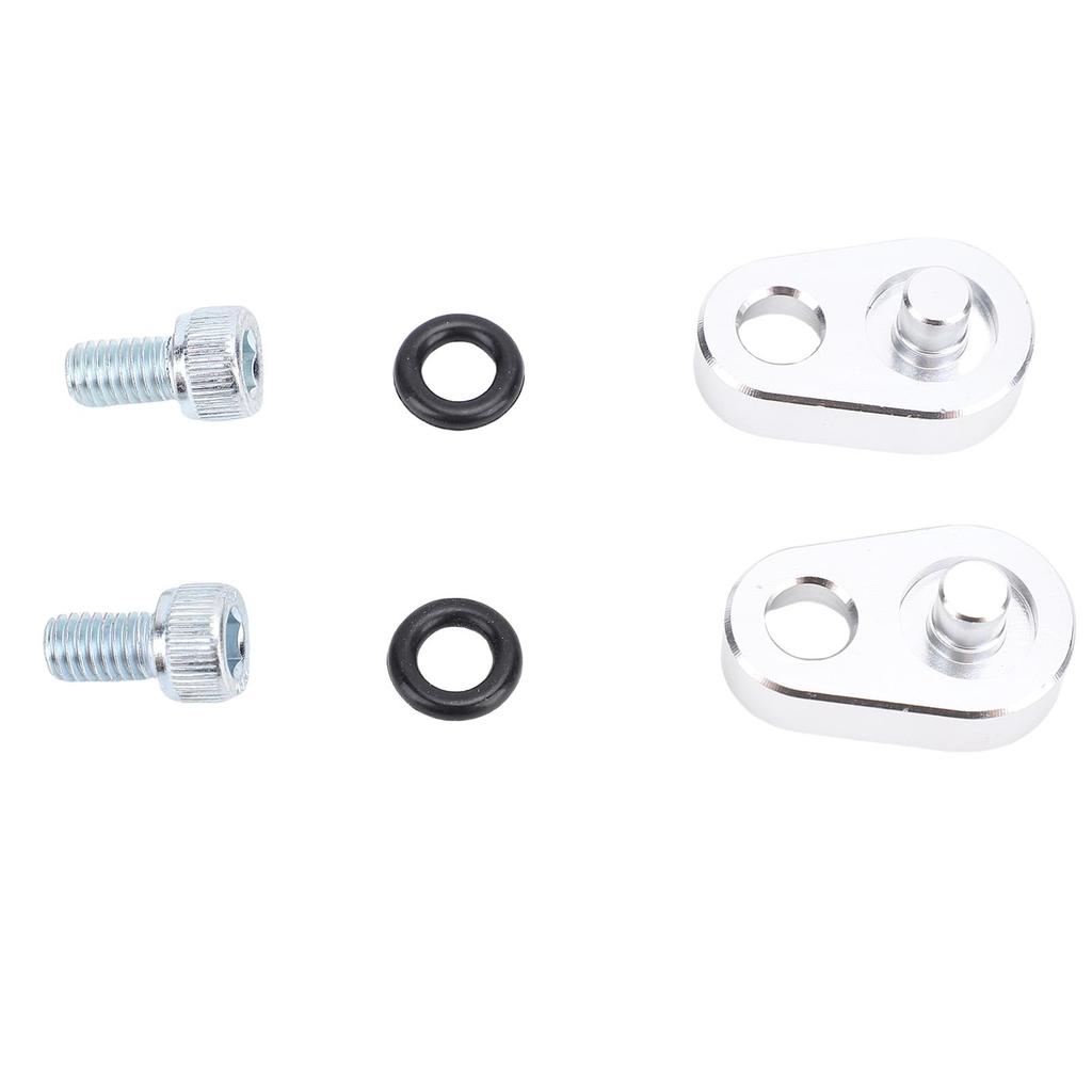 Throttle Body Bypass Cylinder Head Coolant Steam Port Plate Set 551693 Aluminum Replacement for LS Series Engines 1997