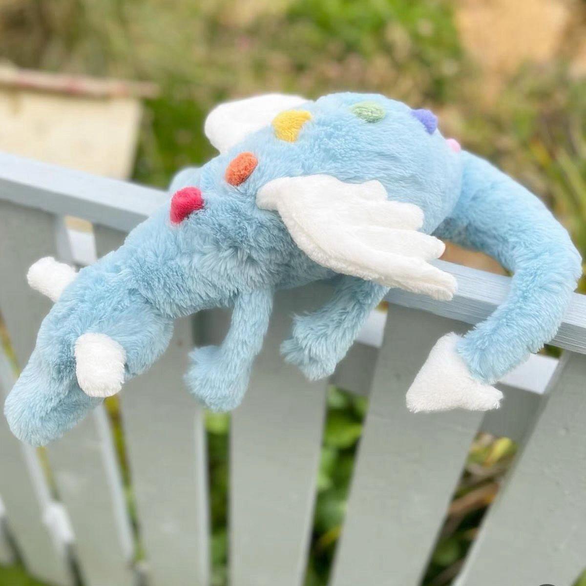 

Плюшена іграшка: Побутові дракони Jellycat Sky, Matcha, Snow, Pink, та Persimmon Complete with three tags + dust bag