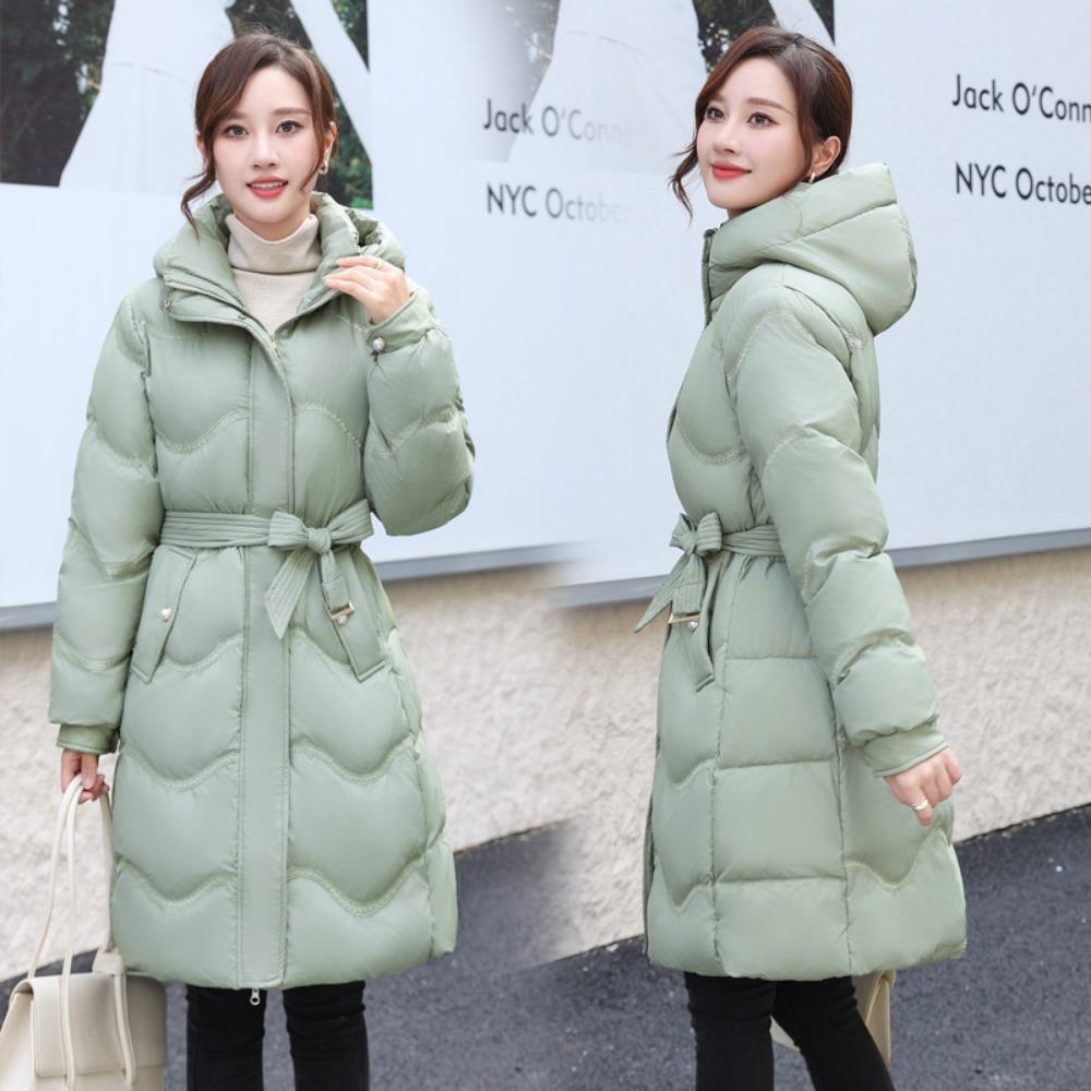Korean Version Loose and Thin Large Size Hooded Down Cotton-padded Jacket Thickened Cotton-padded Jacket