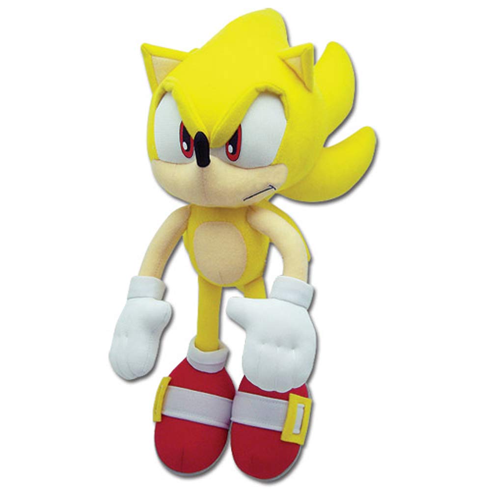 Sonic the Hedgehog Great Eastern Plush Toy Super Sonic GE-8958 12-inch