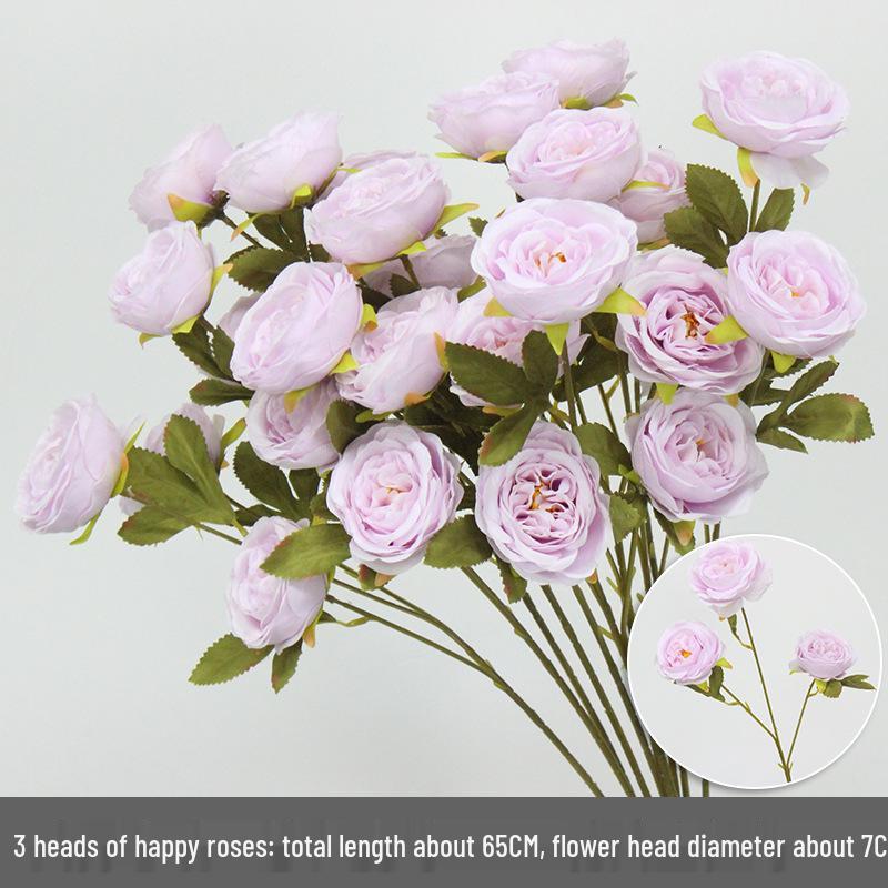 10-Piece Purple Series Artificial Floral Set: Ground Row, Aisle, and Burgundy Wedding Decoration Flowers