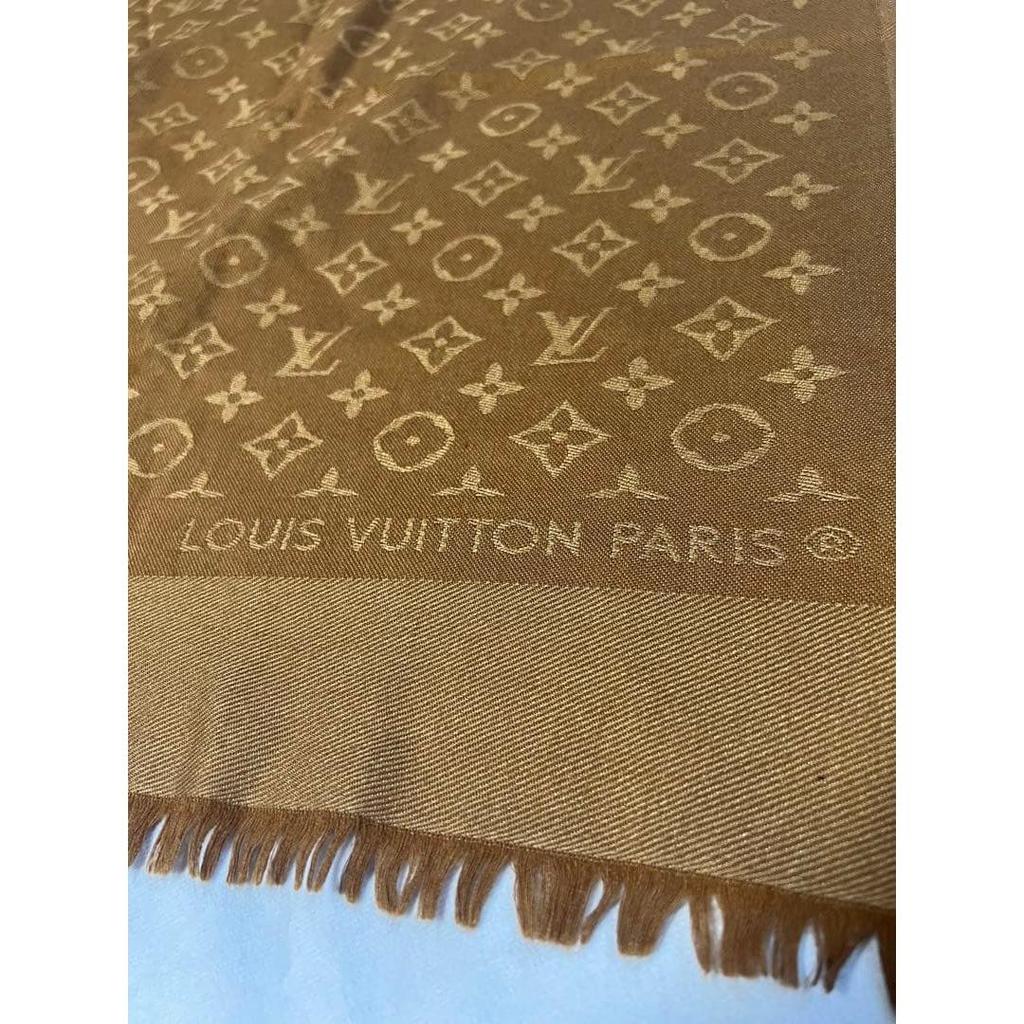 Used Louis Vuitton Large Stole