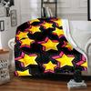 1pc Star Pattern Blanket Warm, Cozy, And Soft, Suitable for Sofas, Beds, Cars, And Office Use.Perfect for Camping And Travel, Making It a Great Gift f