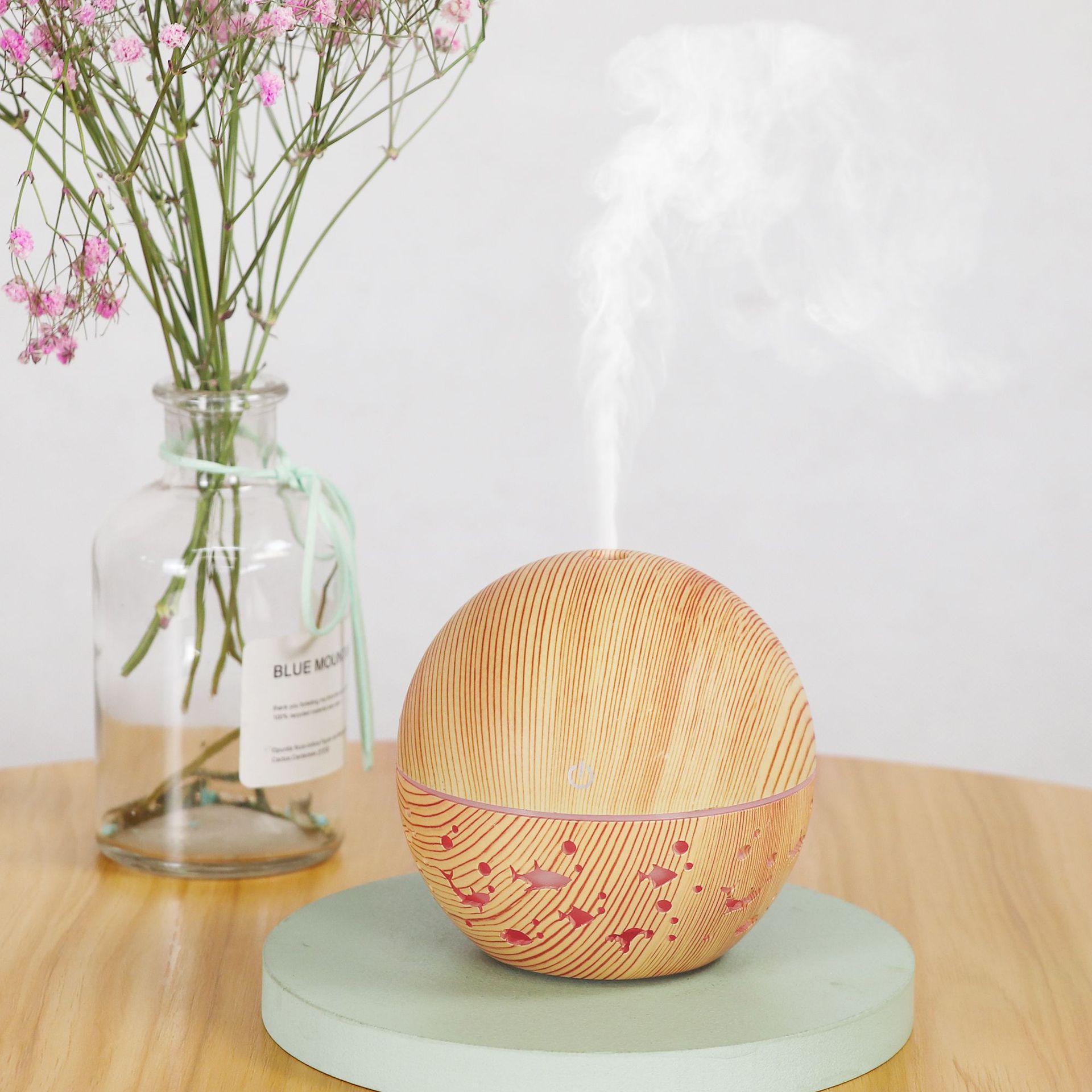 Air Hollow Small Fish USB Plug-in Humidifier, 130ml