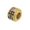 ZHUKOU NEW beads for jewelry making bulk CZ crystal DIY beads for Bracelet necklace women handmade Jewelry Supplies VZ250