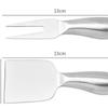 ZISIZ 6-Piece Hollow Handle Butter and Cheese Knife Set