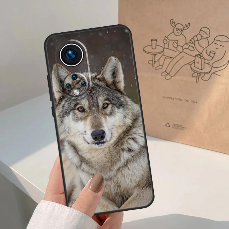 Animal Wolf Howling For Honor Magic 8 Pro 7 6 5 Lite Case For Honor Win RT 200 400 50 70 90 X8b X9a X9b X9c X9d