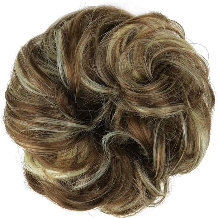 

SHOP-STORY - Chignon magique ajustable Mélange Brun Cendré