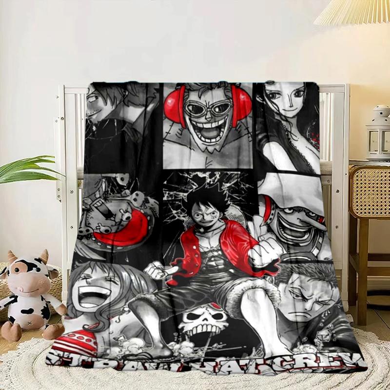 Adventure On The High Seas pirate Blanket Flannel Blanket for bed, sofa, Camping, Hiking, Picnic Essentials, gift for family Fan gifts