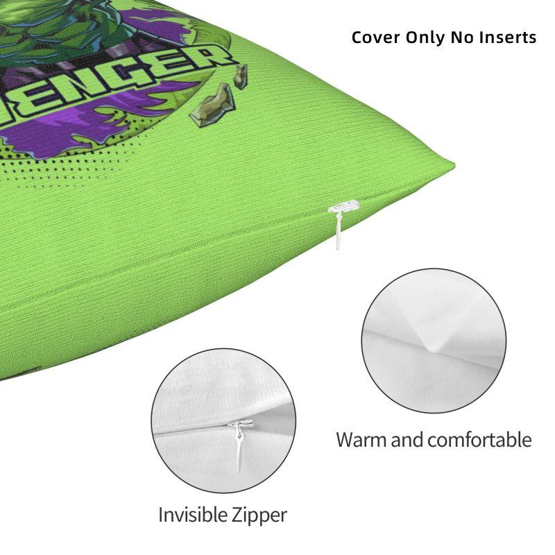 Custom Hulk Cushion Cover 45x45cm Velvet Modern Pillows