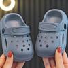 Unisex Cool Slippers for Boys and Girls, Casual Daily Summer Fashion Flat-Bottomed Closed-Toe Clogs, Cute Beach Simple Party Shoes
