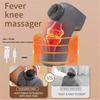 Rechargeable Heated Knee Massager Adjustable 3D Fully Heated Knee Pad Adjustable Vibration Knee Therapy Device