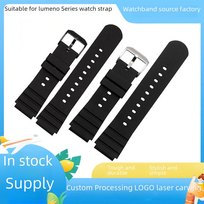 

Luminoox Outdoor Дайвинг 21мм Силиконовый Ремешок для Выпуклых Часов Strap [No Logo] чёрный