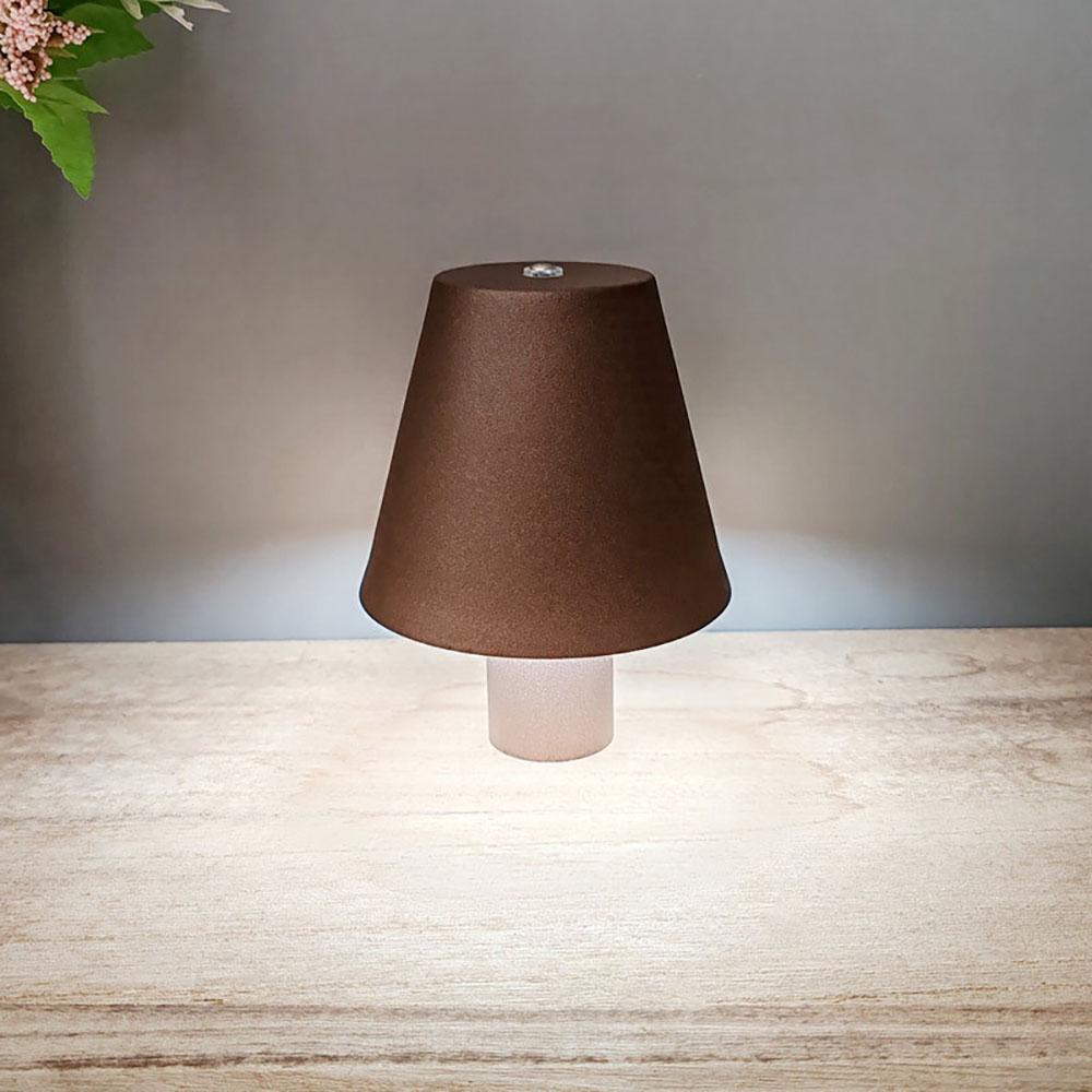 Wireless Desk Lamp LED Dimming Metal Wine Bottle Lamp Detachable Portable Charging Night Light Decorative Atmosphere Lamp
