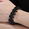 Cool Death's Head Bracelet for Men Vintage Black Old Silver Color Solid Stainless Steel Men's Bracelets Skull Chain Jewelry Male