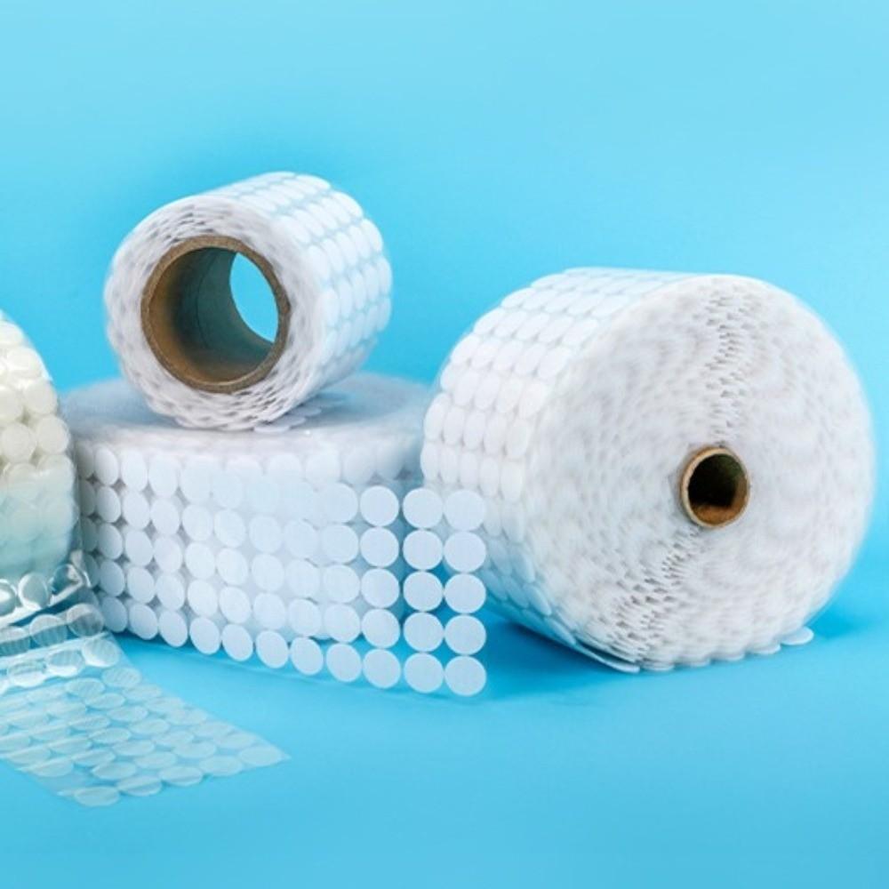 500/504 Pairs Felt Stickers Fastening Dots Tape Sticky Back Round Coins Sticker  Handwork