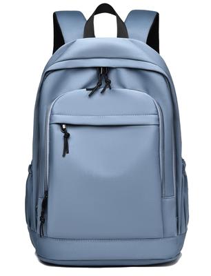 [Maeau] Wasserabweisender Damen-Wasserdichter Rucksack für Reisen, Business, Große Kapazität, Leicht, Unisex, Großer Stauraum, Herren, Schule, Blau